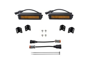 Toyota Tundra Fog Lights - Diode Dynamics - SS6 Stage Series - Amber - `22-`27